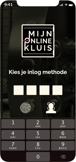 Mijn Online Kluis login